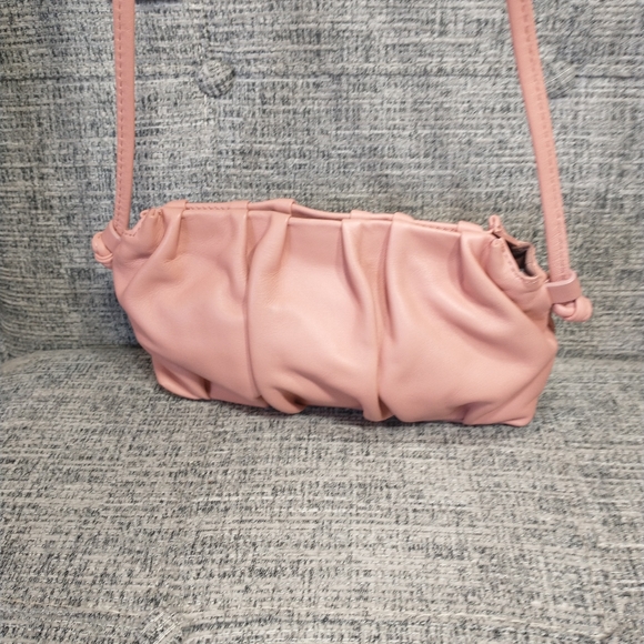 ELLEME WOMEN'S MINI VAGUE CROSS BODY BAG COLOR POWDER PINK NEW WITH TAG - Picture 12 of 16